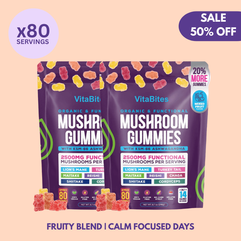 Functional Mushroom Gummies Twin Pack